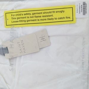 Saint Haven Girls Camisole cloud white in color